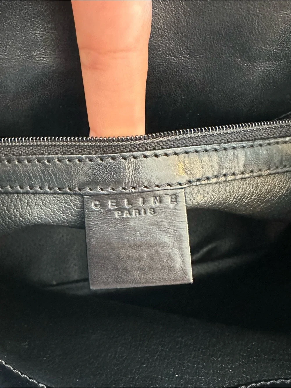 CELINE Macadam Triomphe Shoulder Bag - Vintage